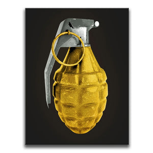Graffiti Grenade - Gold