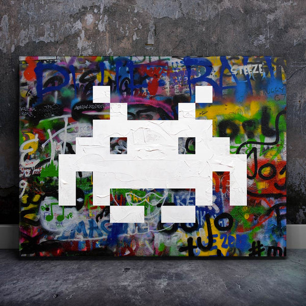 GraffitiSpaceInvader-