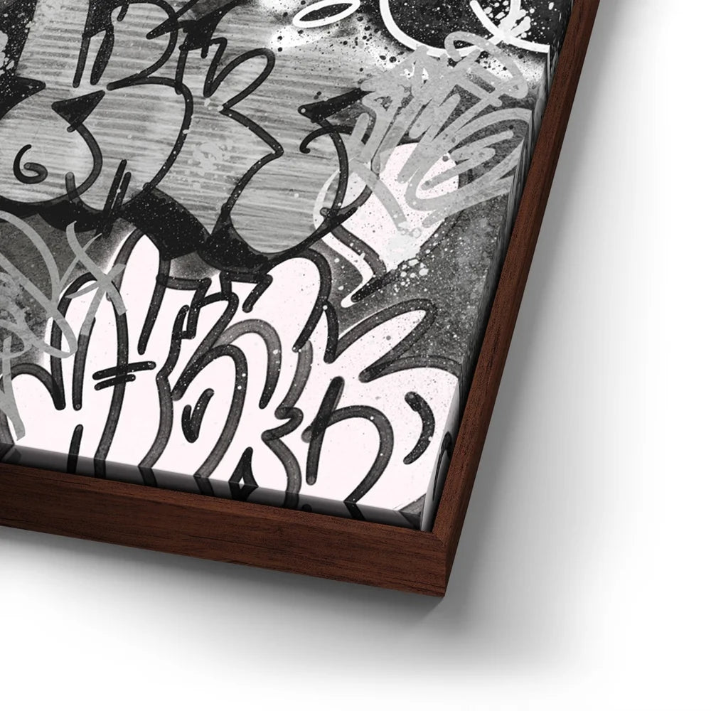 Featured image 14 for Graffiti Wall - Black and White