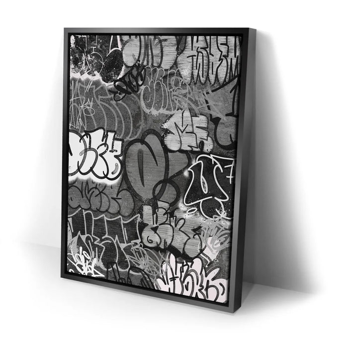 Featured image 2 for Graffiti Wall - Black and White