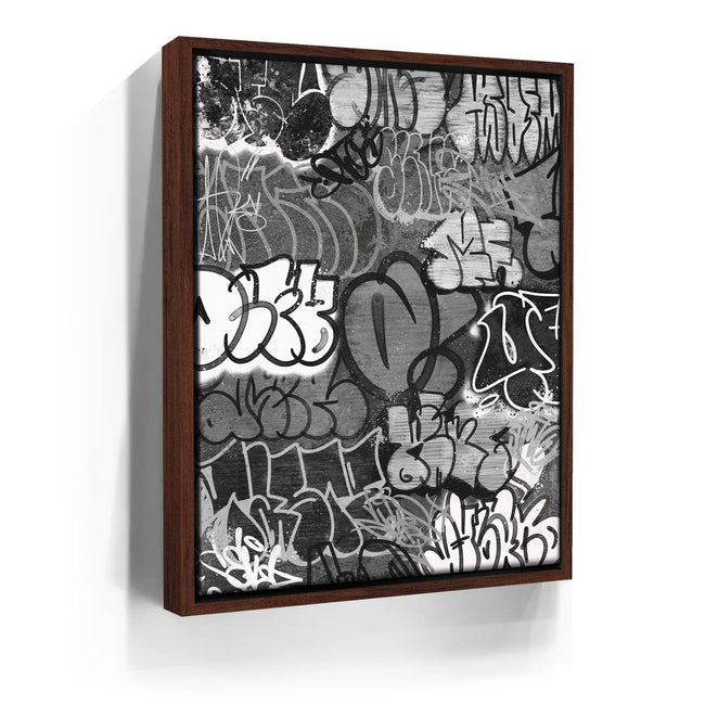 Featured image 10 for Graffiti Wall - Black and White