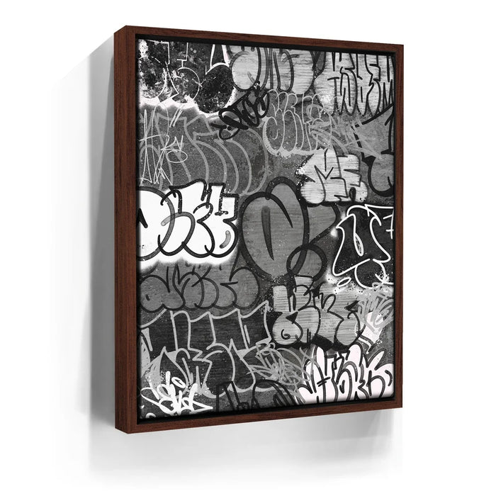 Featured image 10 for Graffiti Wall - Black and White