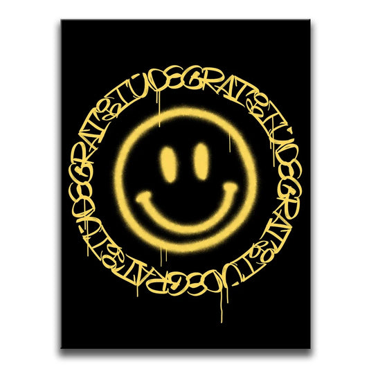 Gratitude & Happiness - Black