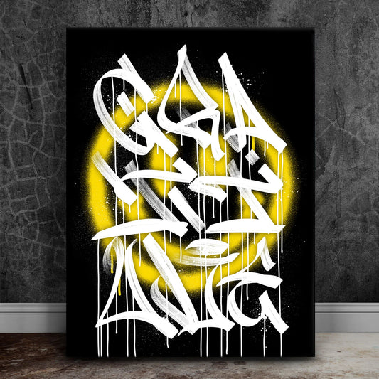 Gratitude & Happiness Posters, Prints, & Visual Artwork TheGoatWallArt PORTRAIT 18x24 0.75" STANDARD