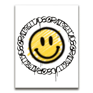 Gratitude & Happiness - White