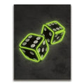 Featured image 1 for Green Dice - Neon Style