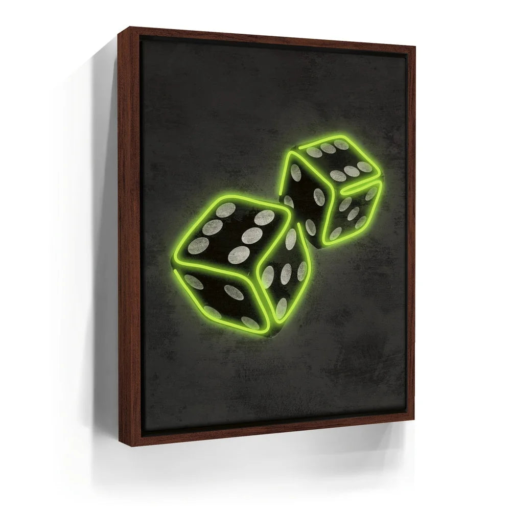 Featured image 10 for Green Dice - Neon Style