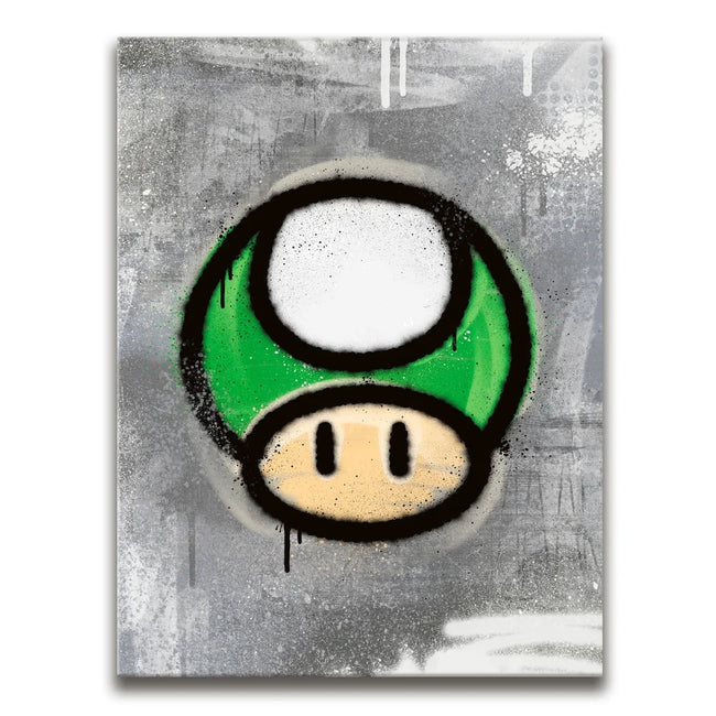 Featured image 1 for Green Mushroom - Graffiti