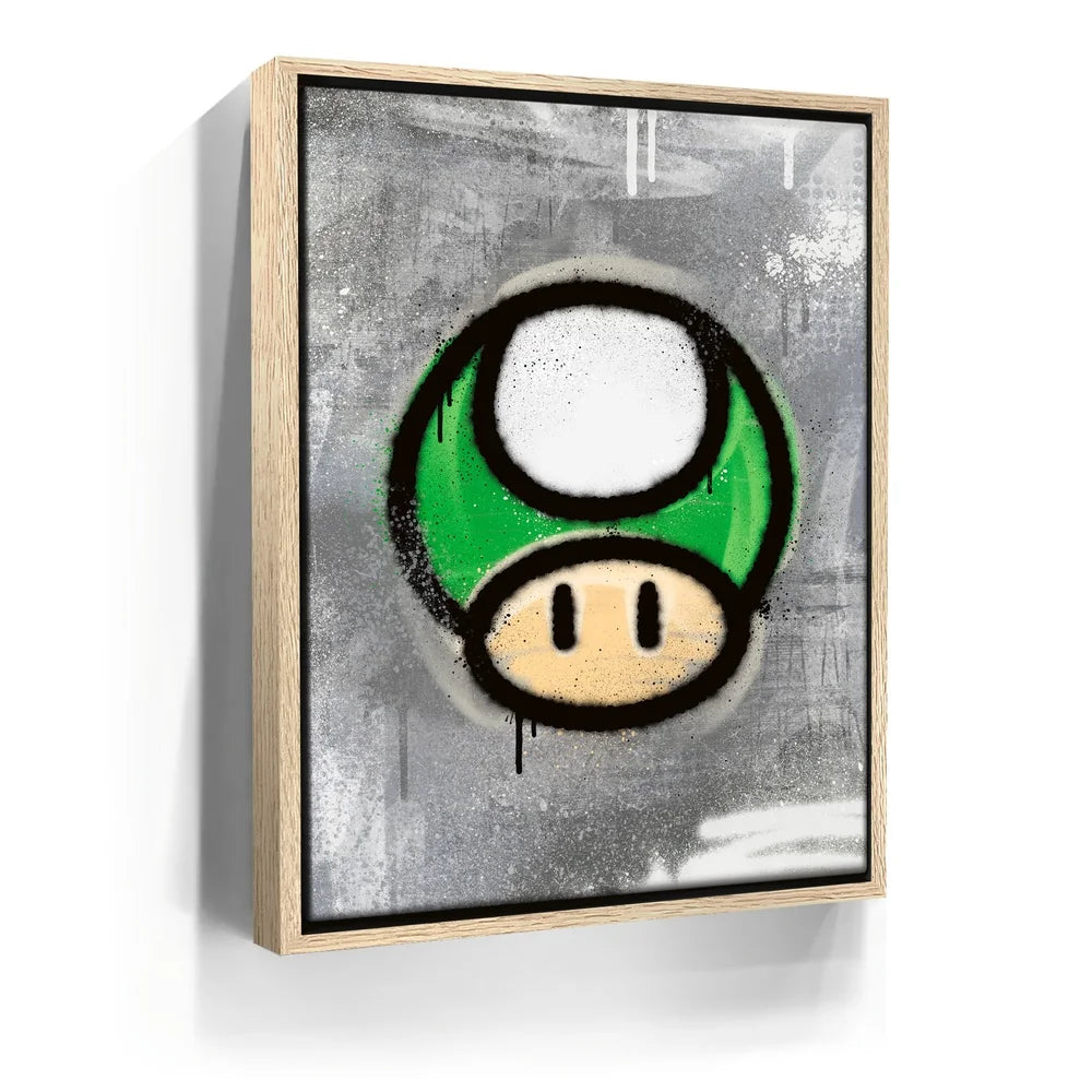 Featured image 9 for Green Mushroom - Graffiti