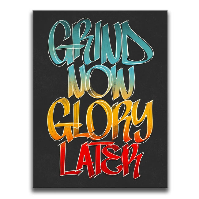 Featured image 1 for Grind Now Glory Later - Calligraphy I