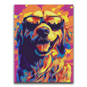 Groovy Golden Retriever