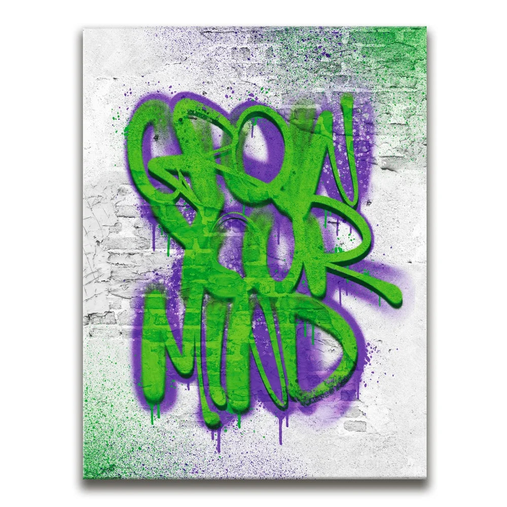 Featured image 1 for Grow Your Mind - Graffiti Green