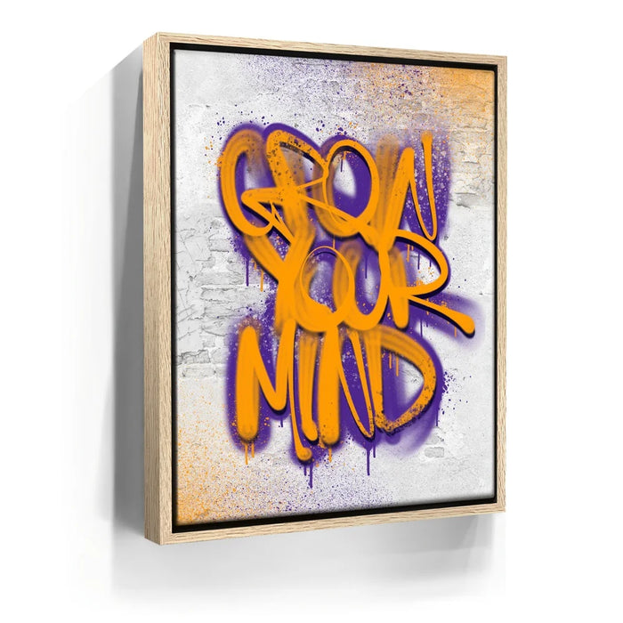Featured image 9 for Grow Your Mind - Graffiti Orange