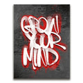 Featured image 1 for Grow Your Mind - Graffiti Red