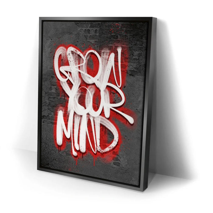 Featured image 2 for Grow Your Mind - Graffiti Red