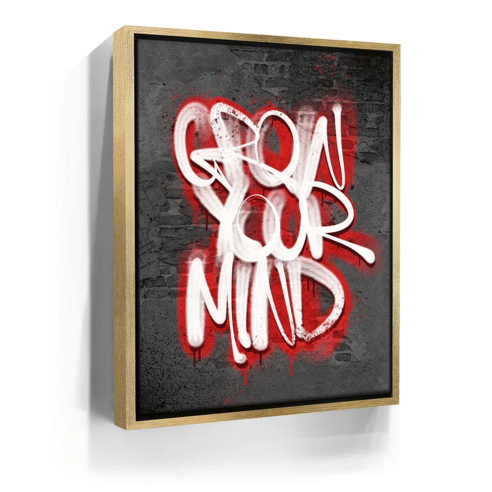 Featured image 7 for Grow Your Mind - Graffiti Red