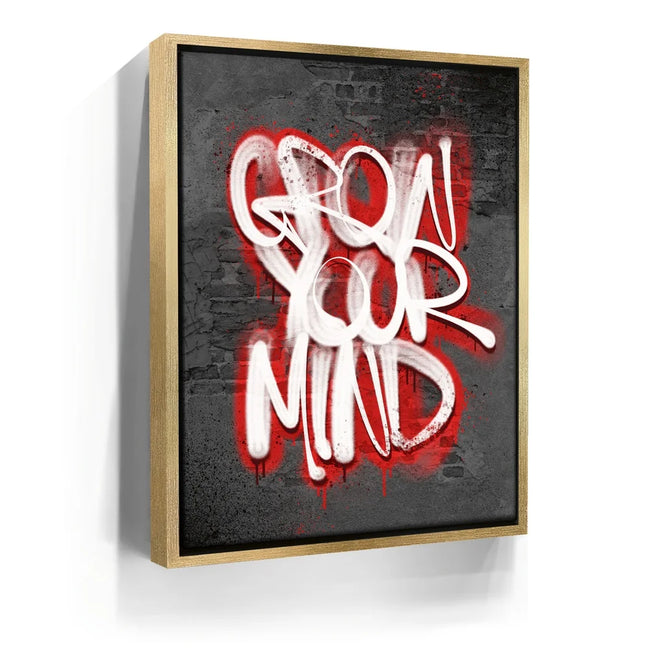 Featured image 7 for Grow Your Mind - Graffiti Red