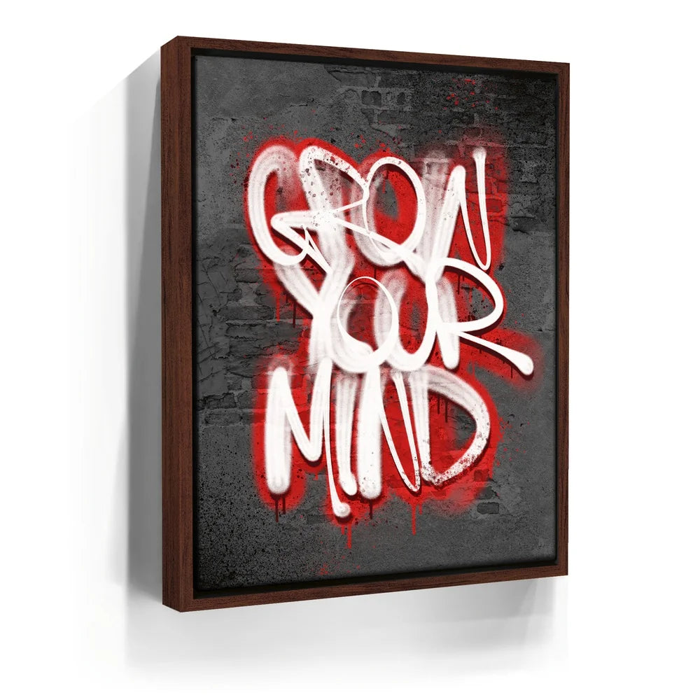 Featured image 10 for Grow Your Mind - Graffiti Red