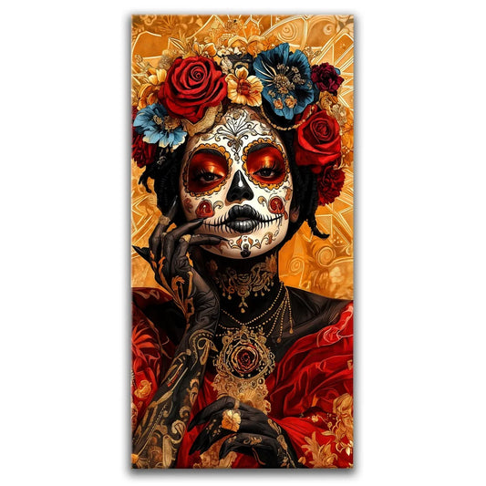 Guardiana De La Noche Posters, Prints, & Visual Artwork TheGoatWallArt PORTRAIT - TALL 15x30 0.75" STANDARD