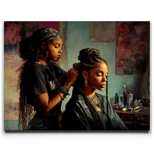 Hands Of Gold Posters, Prints, & Visual Artwork TheGoatWallArt LANDSCAPE 24x18 0.75" STANDARD
