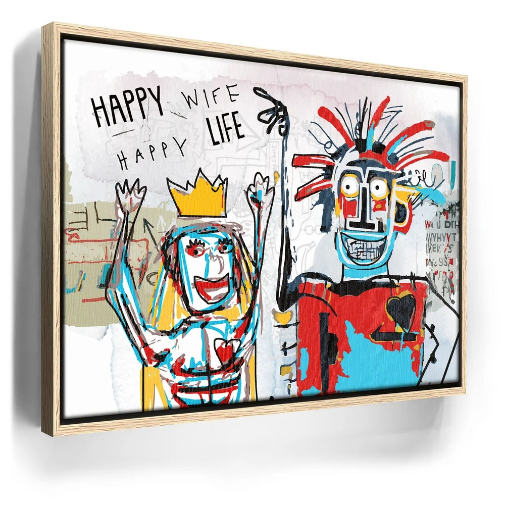 Featured image 9 for Happy Wife, Happy Life - Basquiat Style