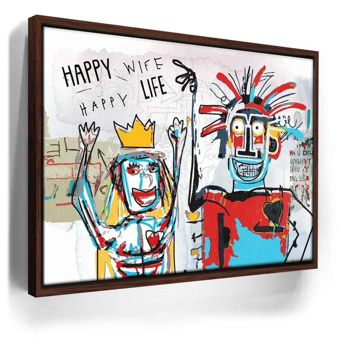 Featured image 10 for Happy Wife, Happy Life - Basquiat Style