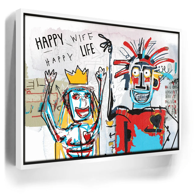 Featured image 6 for Happy Wife, Happy Life - Basquiat Style
