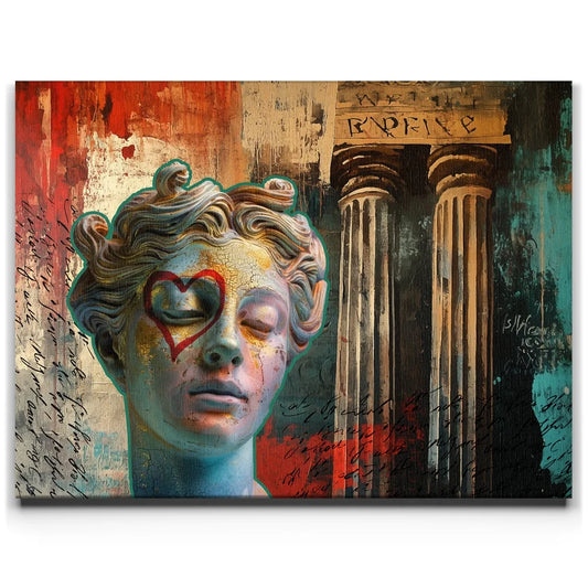 Heart of Olympus Posters, Prints, & Visual Artwork TheGoatWallArt LANDSCAPE 24x18 0.75" STANDARD