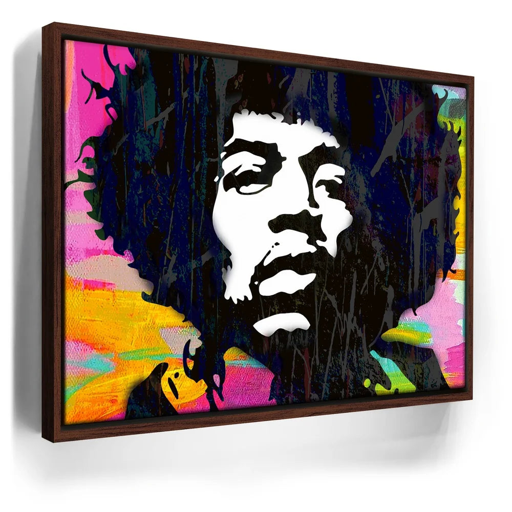 Hendrix - Andy Warhol Style – TheGOATWallArt