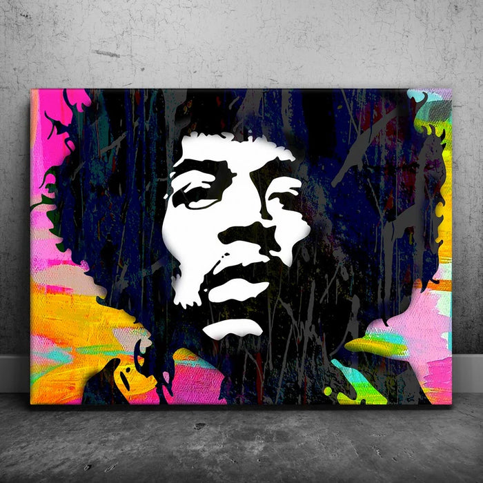 Hendrix - Andy Warhol Style – TheGOATWallArt