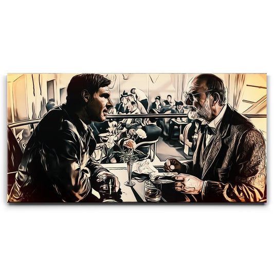 Henry Jones Posters, Prints, & Visual Artwork TheGoatWallArt LANDSCAPE - WIDE 30x15 0.75" STANDARD