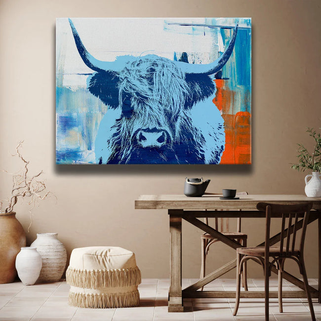Featured image 2 for Highland Cow Blue