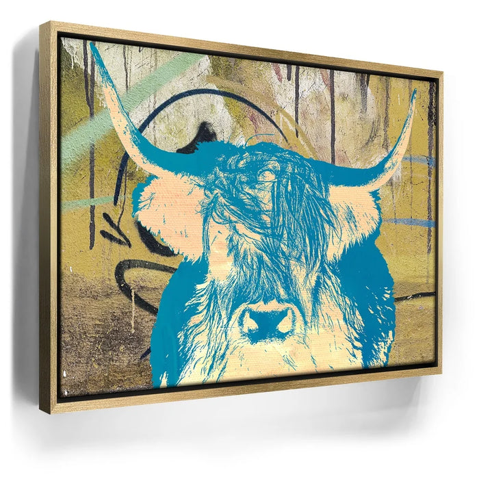 Featured image 7 for Highland Cow Light Blue