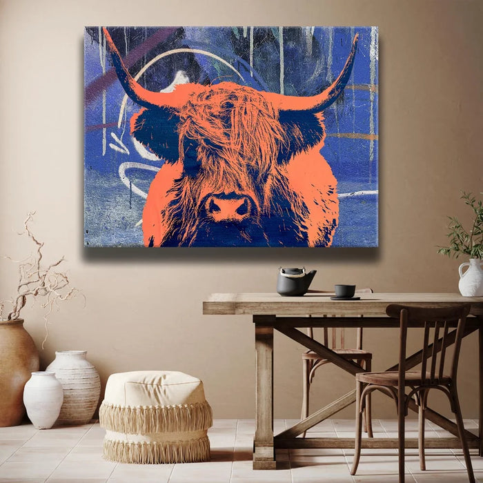 Featured image 2 for Highland Cow Orange