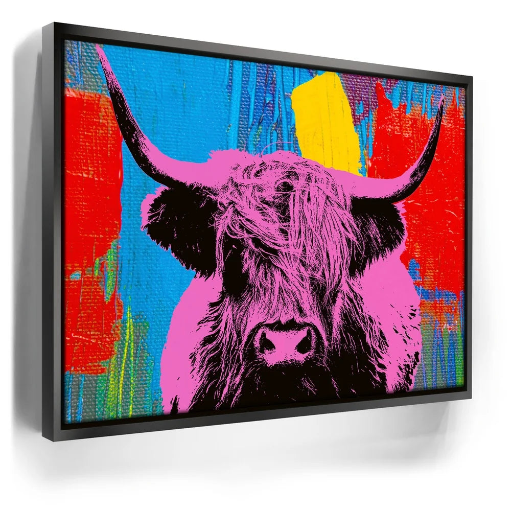 Featured image 5 for Highland Cow Pink