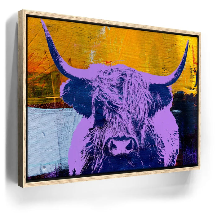 Featured image 9 for Highland Cow Purple