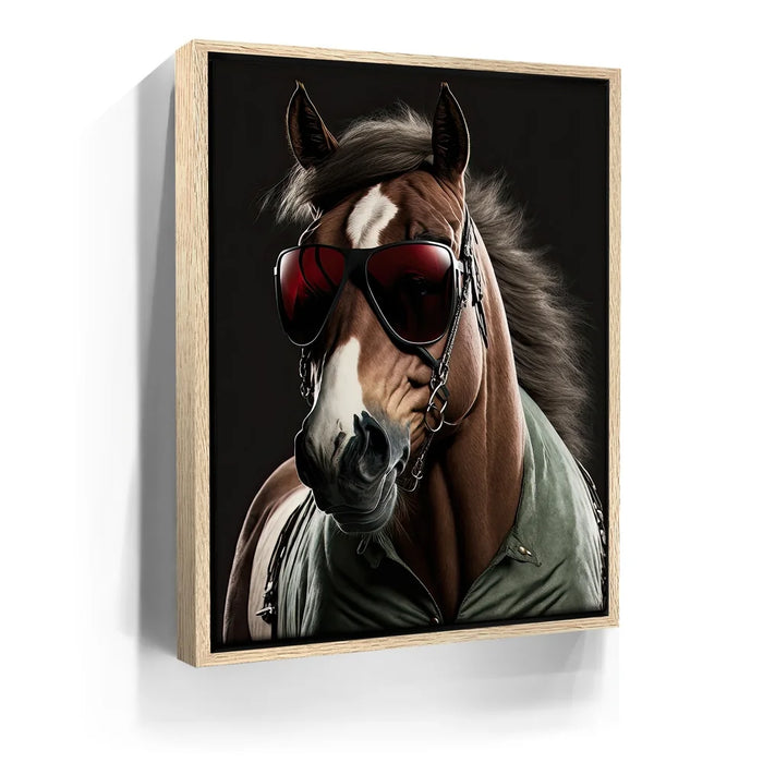 Featured image 9 for Horse Wearing Glasses I