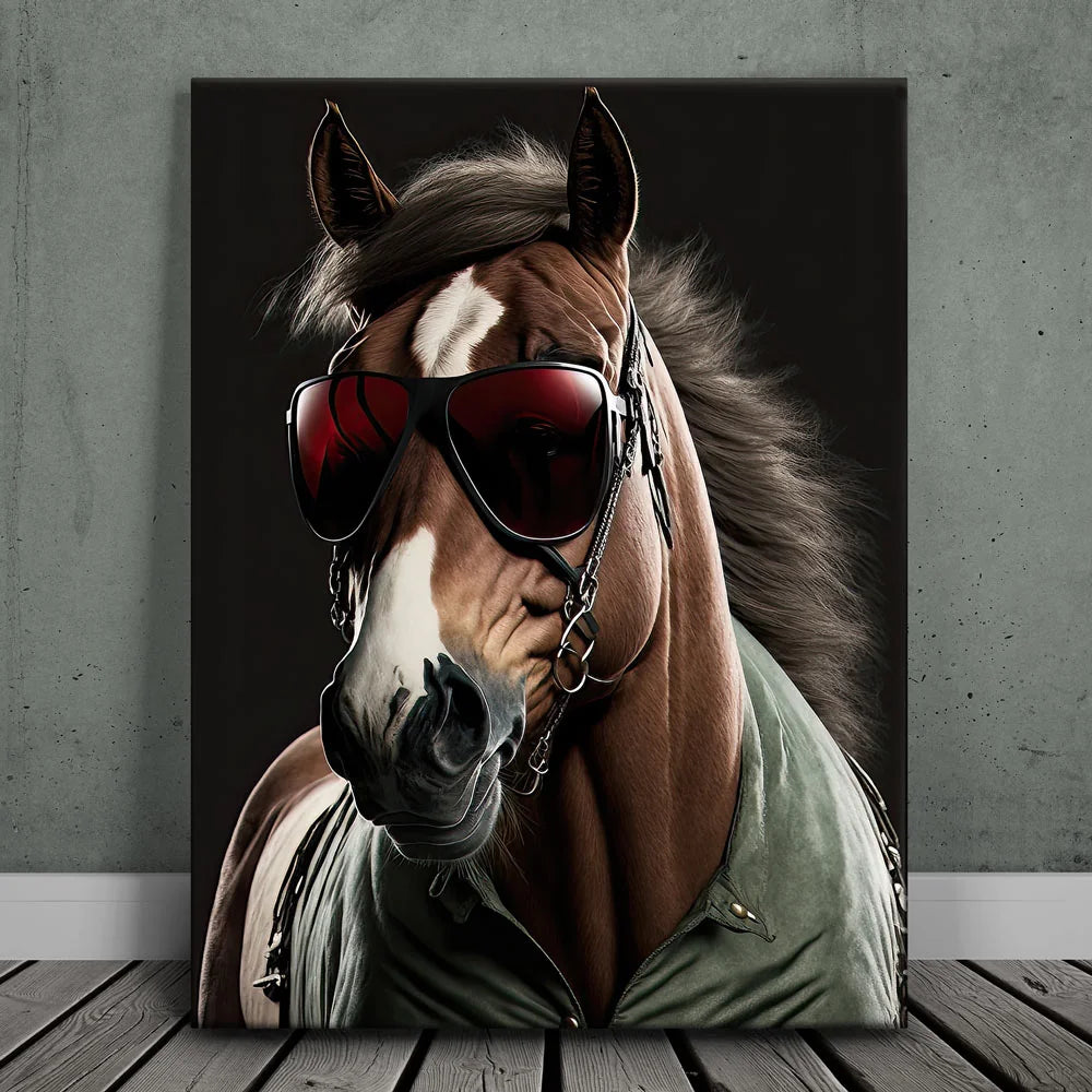 Featured image 1 for Horse Wearing Glasses I