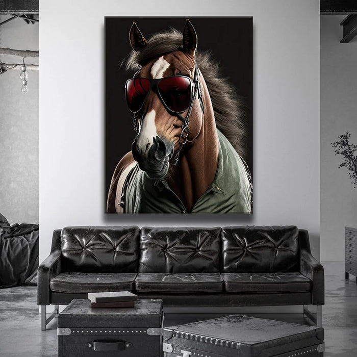Featured image 2 for Horse Wearing Glasses I