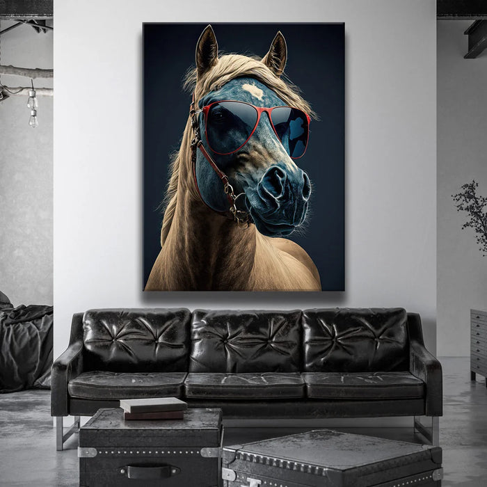 Featured image 2 for Horse Wearing Glasses II