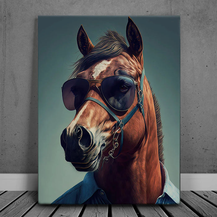 Featured image 1 for Horse Wearing Glasses III
