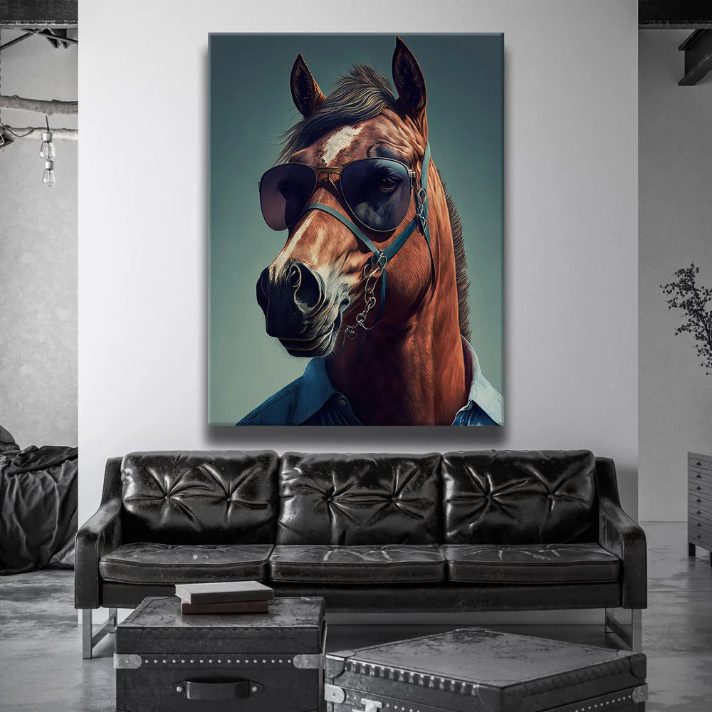Featured image 2 for Horse Wearing Glasses III