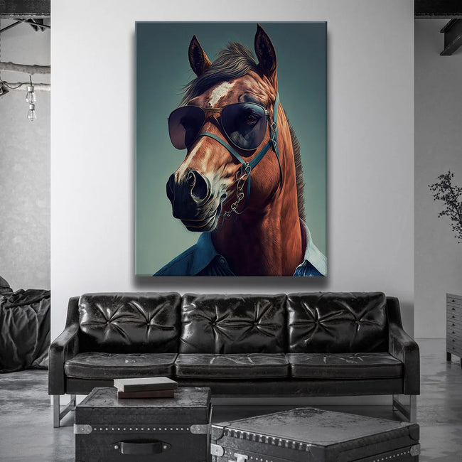 Featured image 2 for Horse Wearing Glasses III