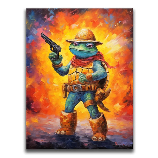 How To Catch A Hare Posters, Prints, & Visual Artwork TheGoatWallArt PORTRAIT 18x24 0.75" STANDARD