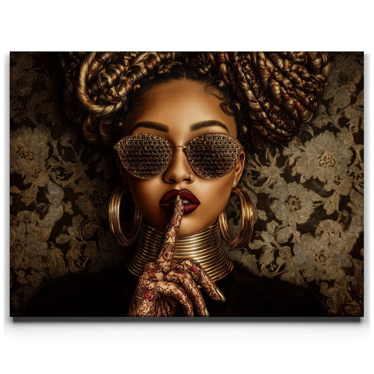 Hush Money Posters, Prints, & Visual Artwork TheGoatWallArt LANDSCAPE 24x18 0.75" STANDARD