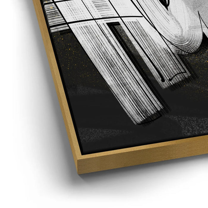 Featured image 12 for Hustle - Calligraphy - Black and White