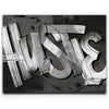 Featured image 1 for Hustle - Calligraphy - Black and White