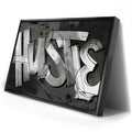 Thumbnail image 2 for Hustle - Calligraphy - Black and White