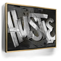Featured image 7 for Hustle - Calligraphy - Black and White