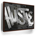 Featured image 10 for Hustle - Calligraphy - Black and White